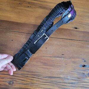 Phillip Lim 3.1 Med. Leather Ruffle Belt